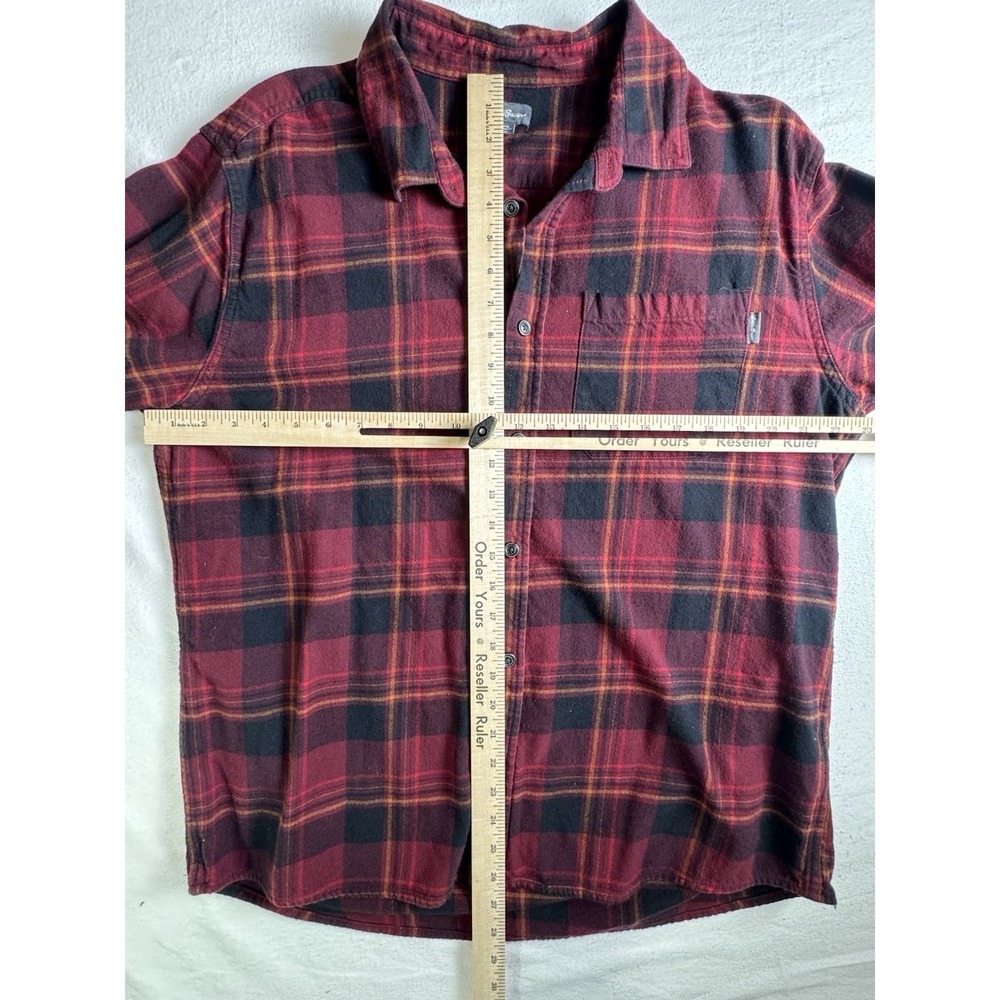 Eddie Bauer Men's Flannel Shirt Size XL Red - Picture 4 of 6